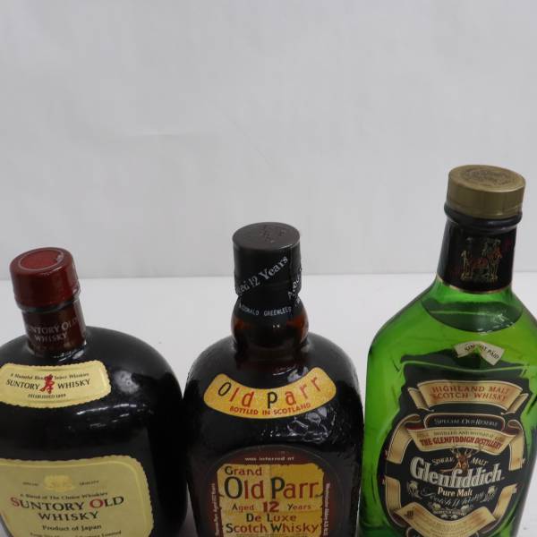 春トレンドの通販 1円スタート オールドパー 8本セット 1L～750ml