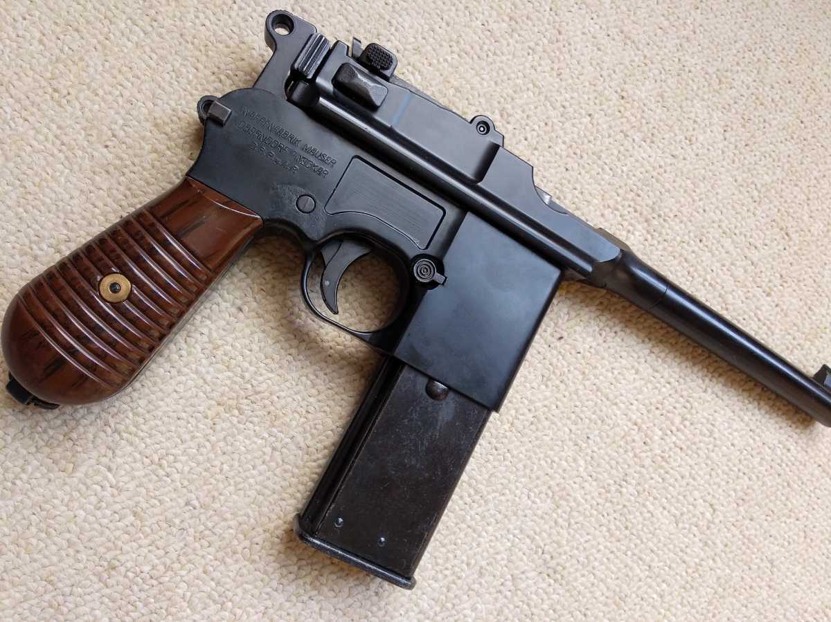 マルシン M712 モーゼル モーゼルM712 マルシン] 8mmBB ブラックABS 