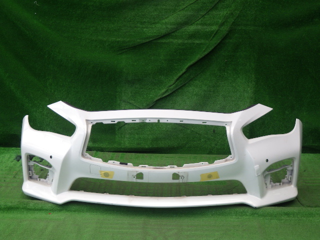 HV37 YV37 スカイライン タイプSP 純正フロントバンパーV37型 白 パール 62022 4HD0H
