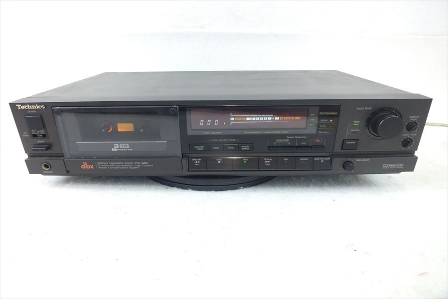 を安く買う方法 ☆ Technics テクニクス RS-B85-K カセットデッキ 中古