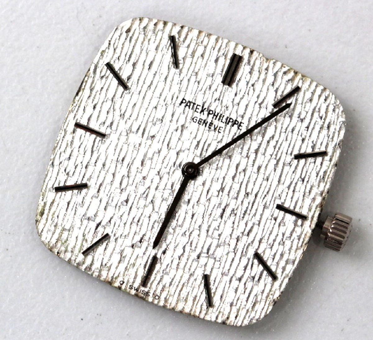 25mm 良品 パテックフィリップ PATEK PHILIPPE シルバー文字盤 