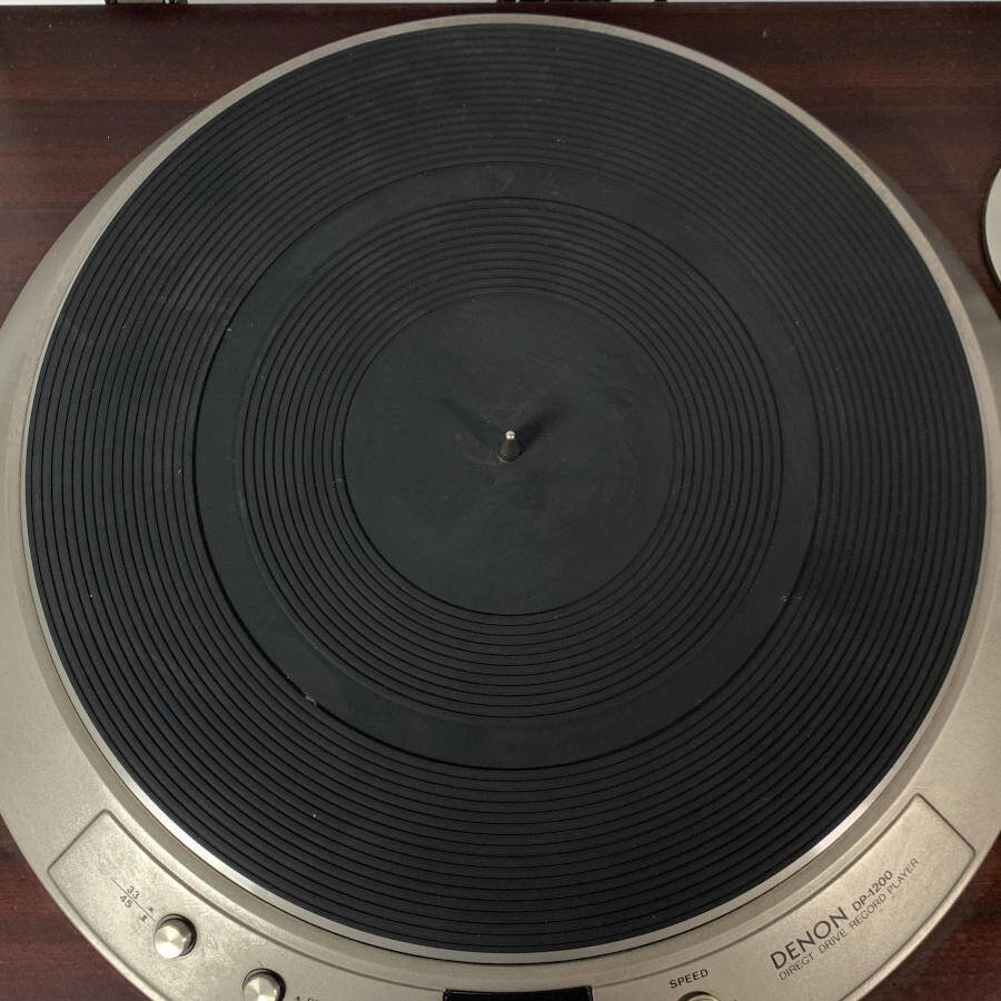 DP-1200 デノン DENON レコードプレーヤー Yahoo!オークション ターン