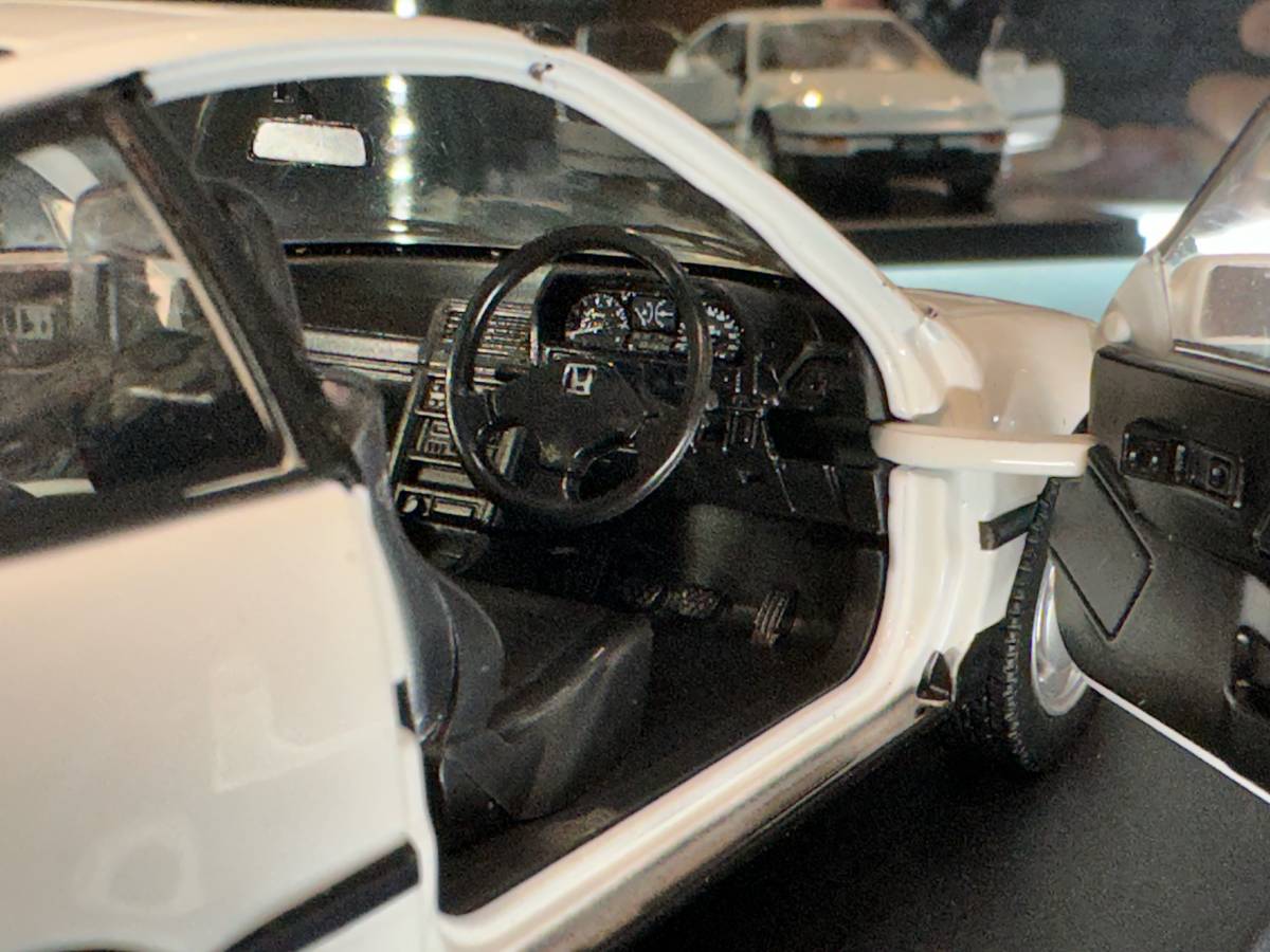開封済み 国産名車コレクションVol.101 ホンダ CR-X 1987年 アシェット