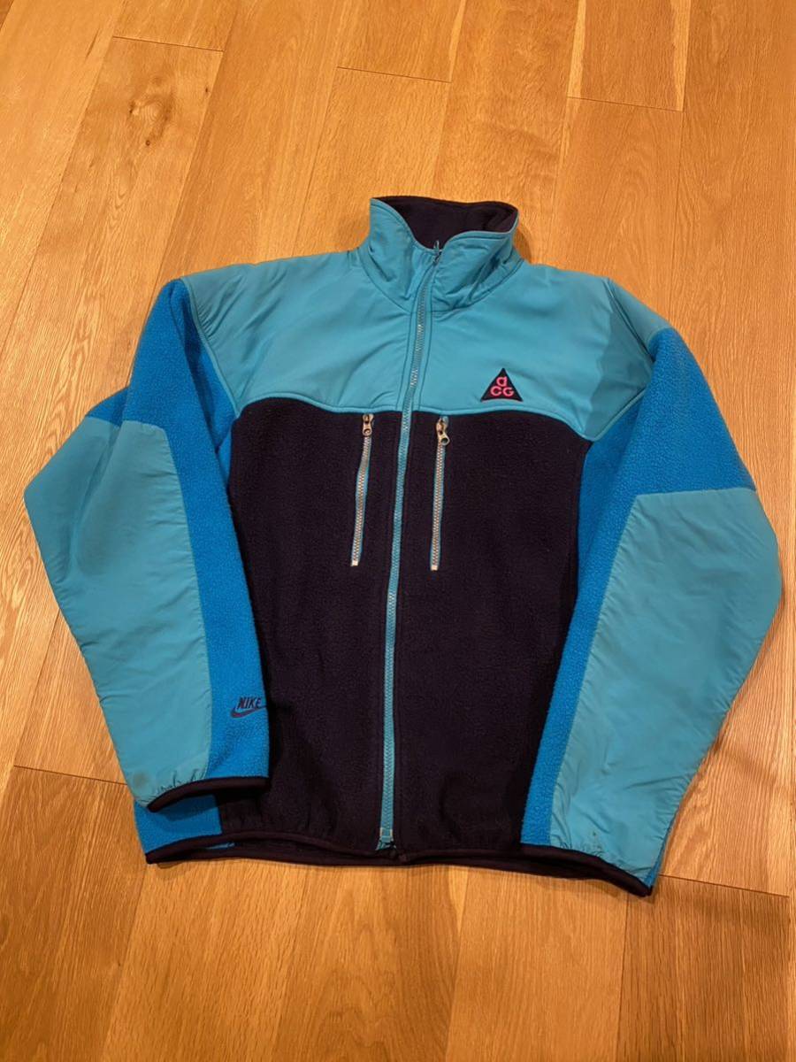  超レア 90's ナイキ NIKE acg フリースジャケット 古着 Lサイズ(ジャンパー、ブルゾン)｜売買されたオークション情報、yahooの商品情報をアーカイブ公開 - オークファン 男性用