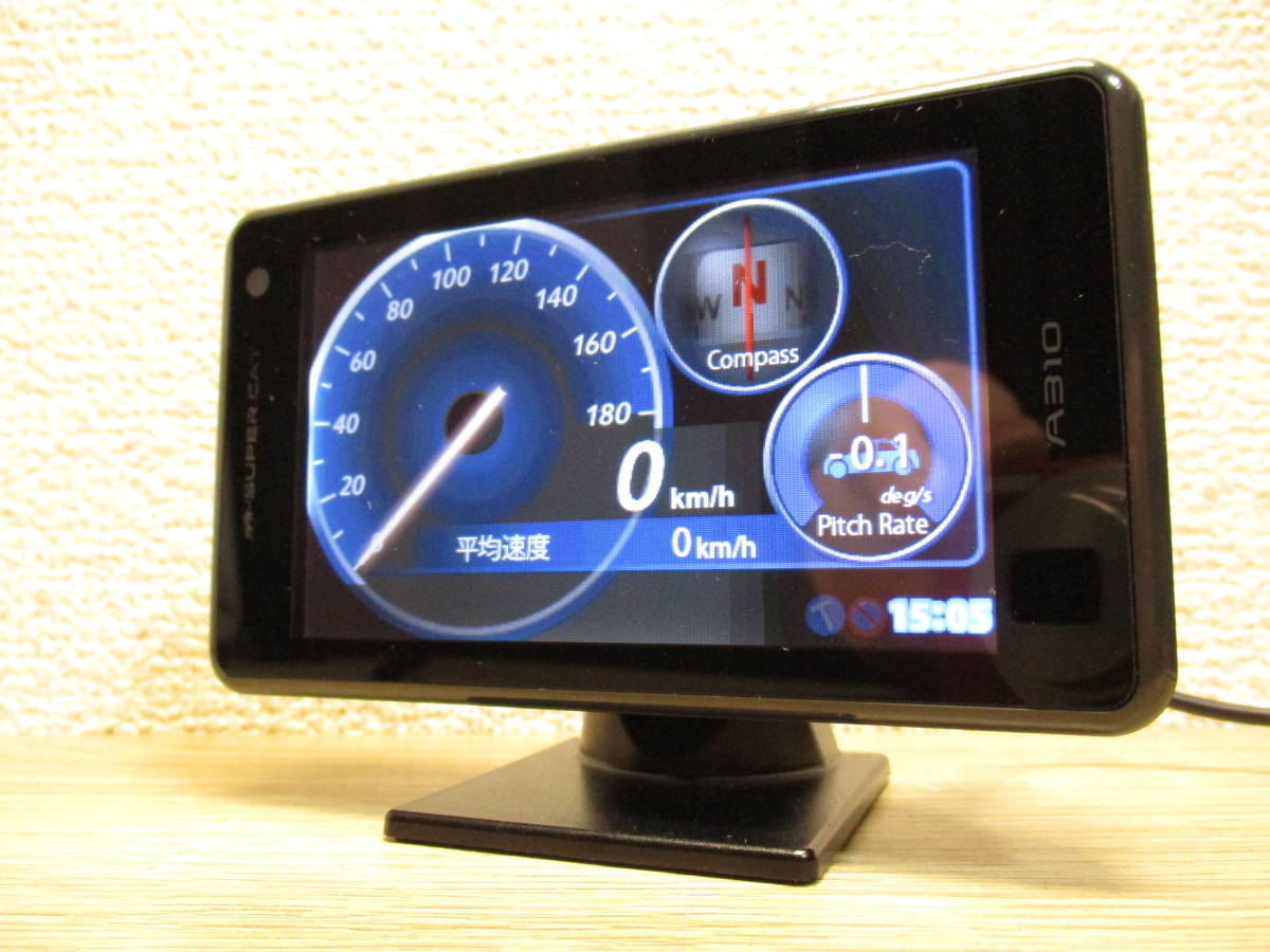 ユピテル A310 GPS内蔵レーダー探知機 フルマップ対応 OBDⅡ対応 3.6 