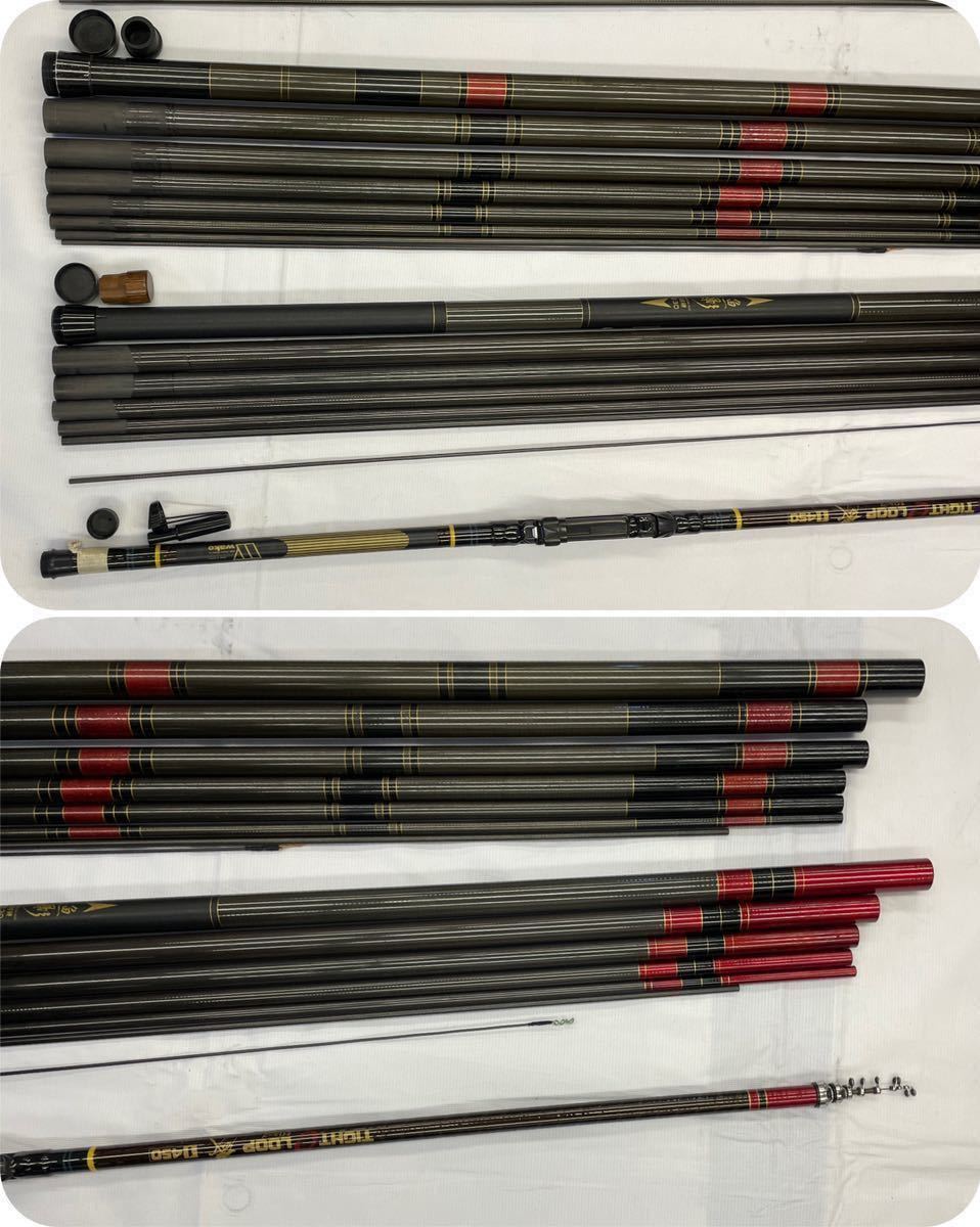 HI-CARBON ROD ハイカーボンロッド 硬調子 清香 鮎 8.1M 魚影 超硬 630