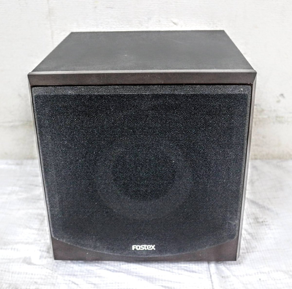 YS-0984 FOSTEX フォステクス CW200A アンプ内蔵サブウーファー 音出し