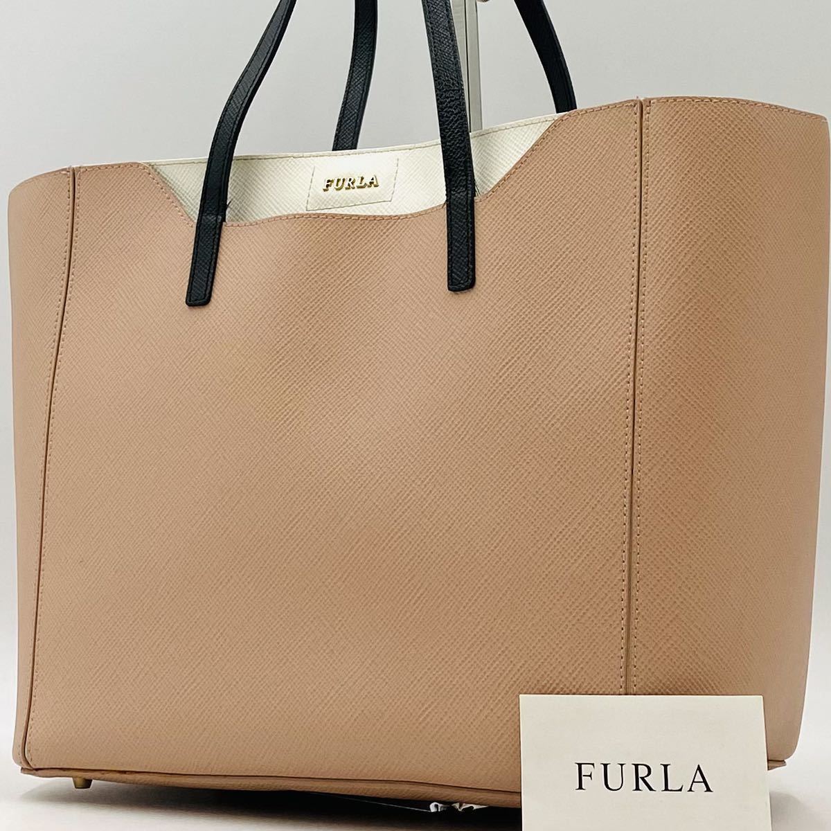 1円 〜【入手困難品】定価12万円 希少色 フルラ FURLA ルーチェ トートバッグ ビジネスバッグ A4 2way グレー レザー メンズ レディース フルラ FURLA 1円 フルラFURLAトートバッグ 1円入手困難10万円 激美品