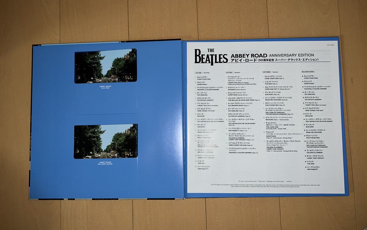 THE BEATLES ABBEY ROAD 50周年記念作品 スーパー・デラックス