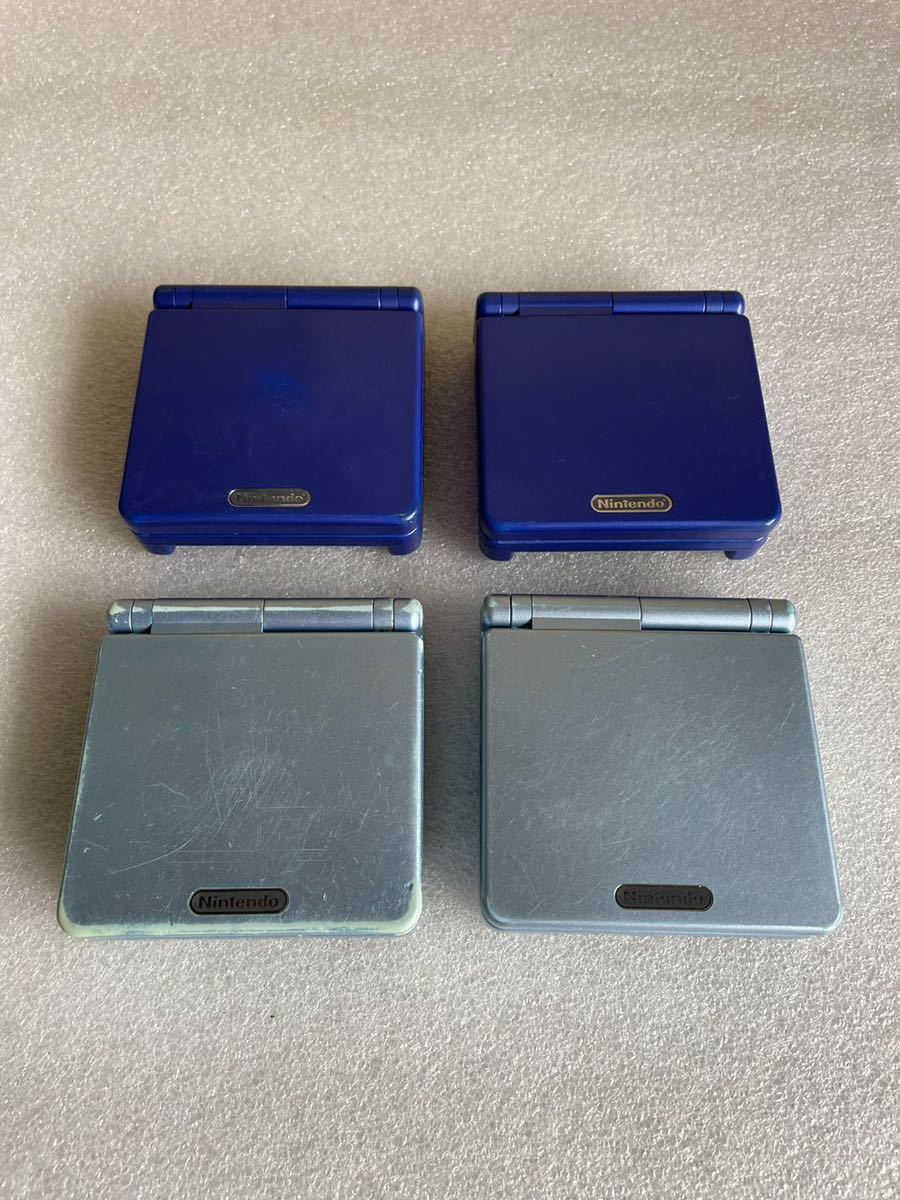 新作入荷，最新作 GBASP ゲームボーイアドバンスSP AGS-001 本体 4台セット(本体)｜売買されたオークション情報、yahooの商品情報をアーカイブ公開 - オークファン 本体