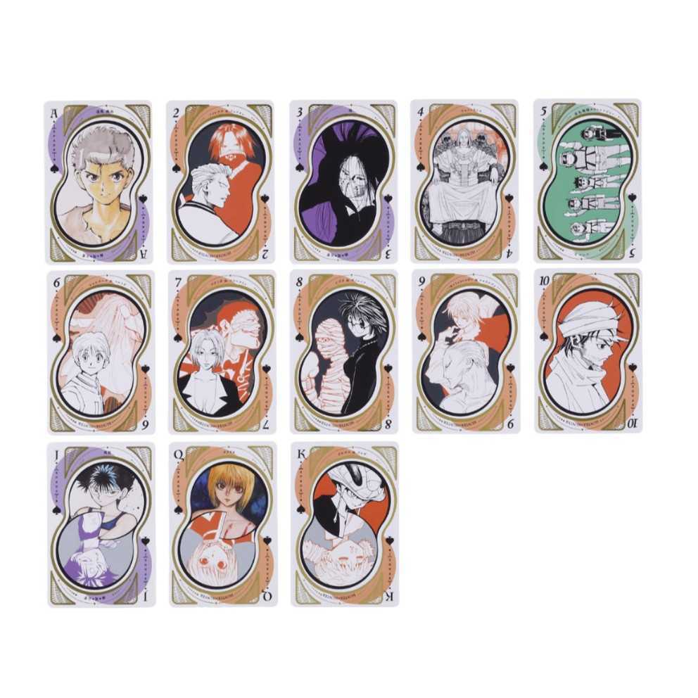 冨樫義博展 トランプ PLAYING CARDS 幽遊白書 HUNTER×HUNTER H×H