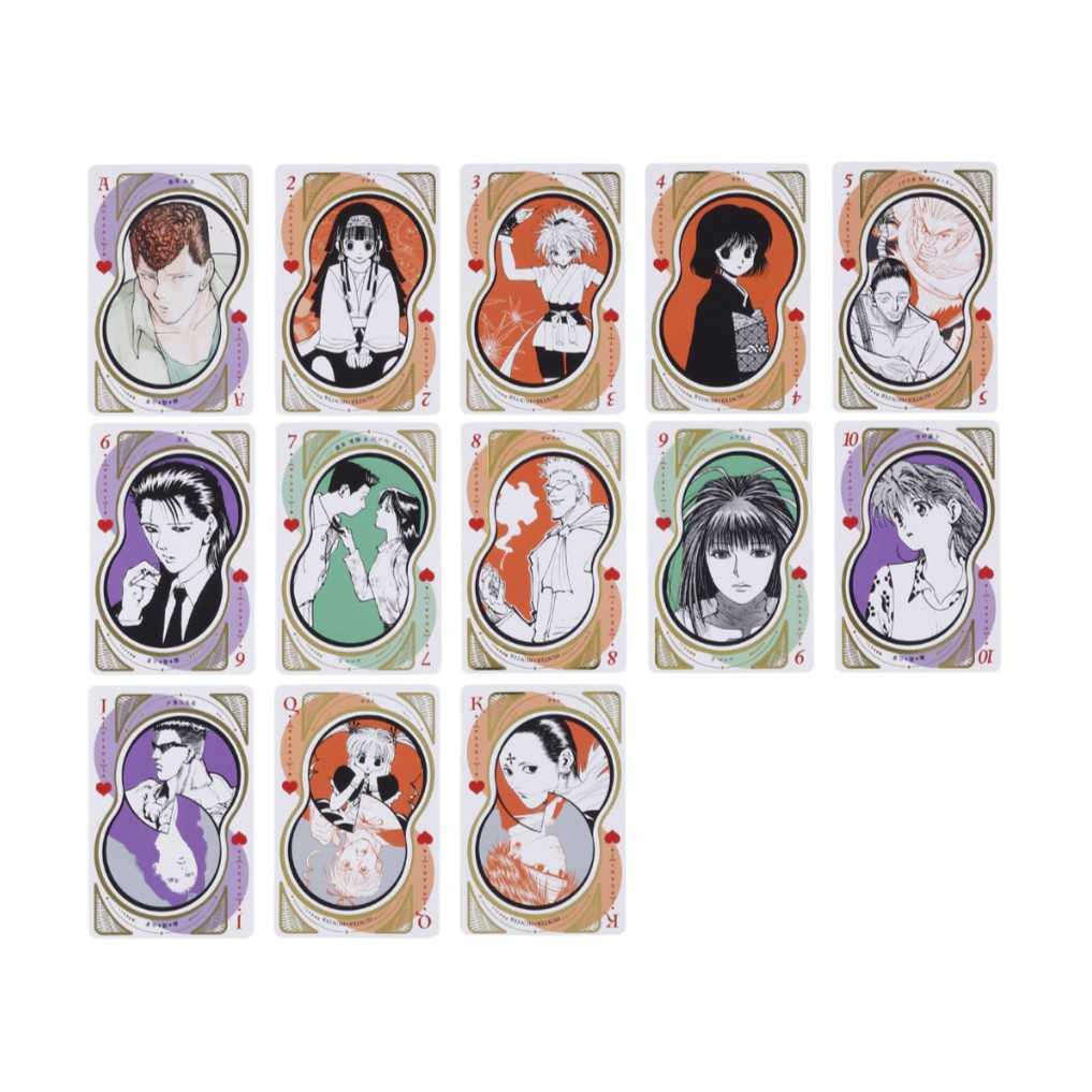 冨樫義博展 トランプ PLAYING CARDS 幽遊白書 HUNTER×HUNTER H×H