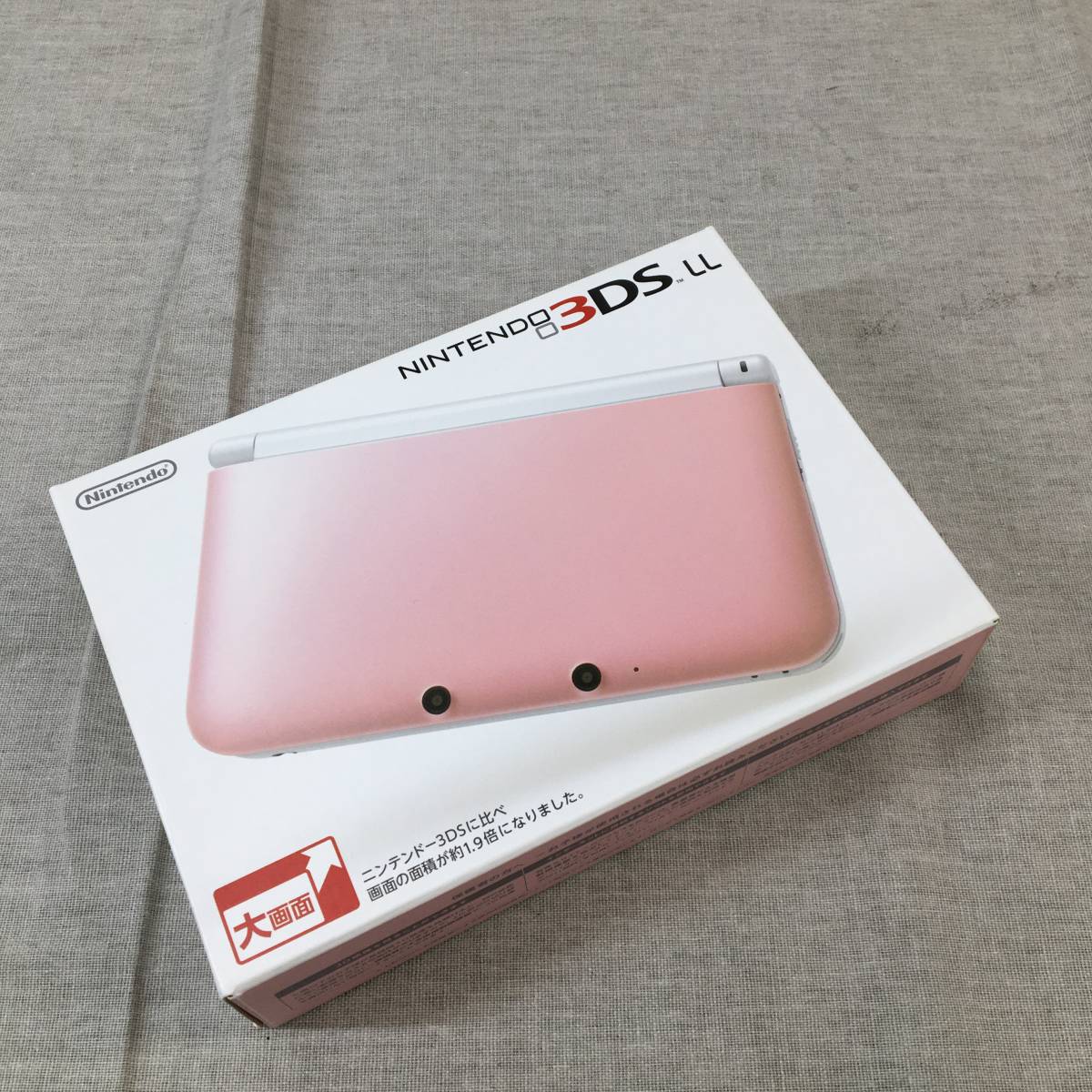 LL ニンテンドー3DS Newニンテンドー3DS 任天堂 ピンク×ホワイト
