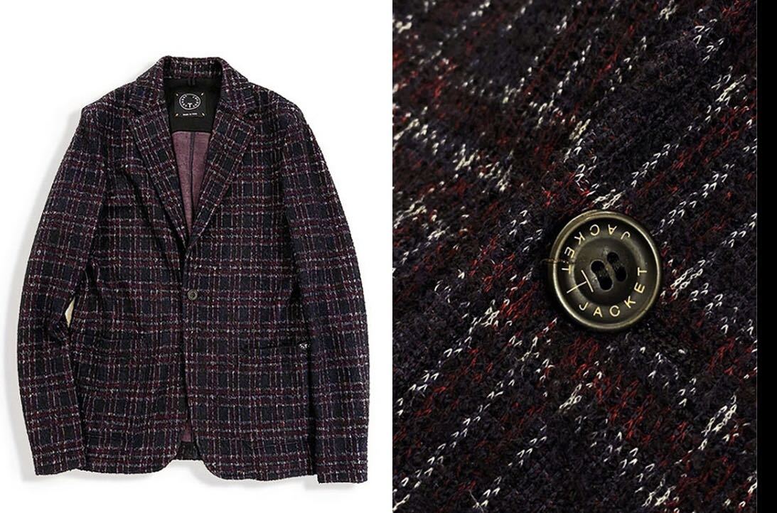 ティージャケット T-JACKET テーラード コートの通販 定価7万 定価75,900円(税込)T-JACKET T-jacket t－jacket シックな色合いと軽やかな着心地が ティージャケットT-JACKET - チェック チェック柄テーラードジャケット ダウンジャケット TMT メルカリ