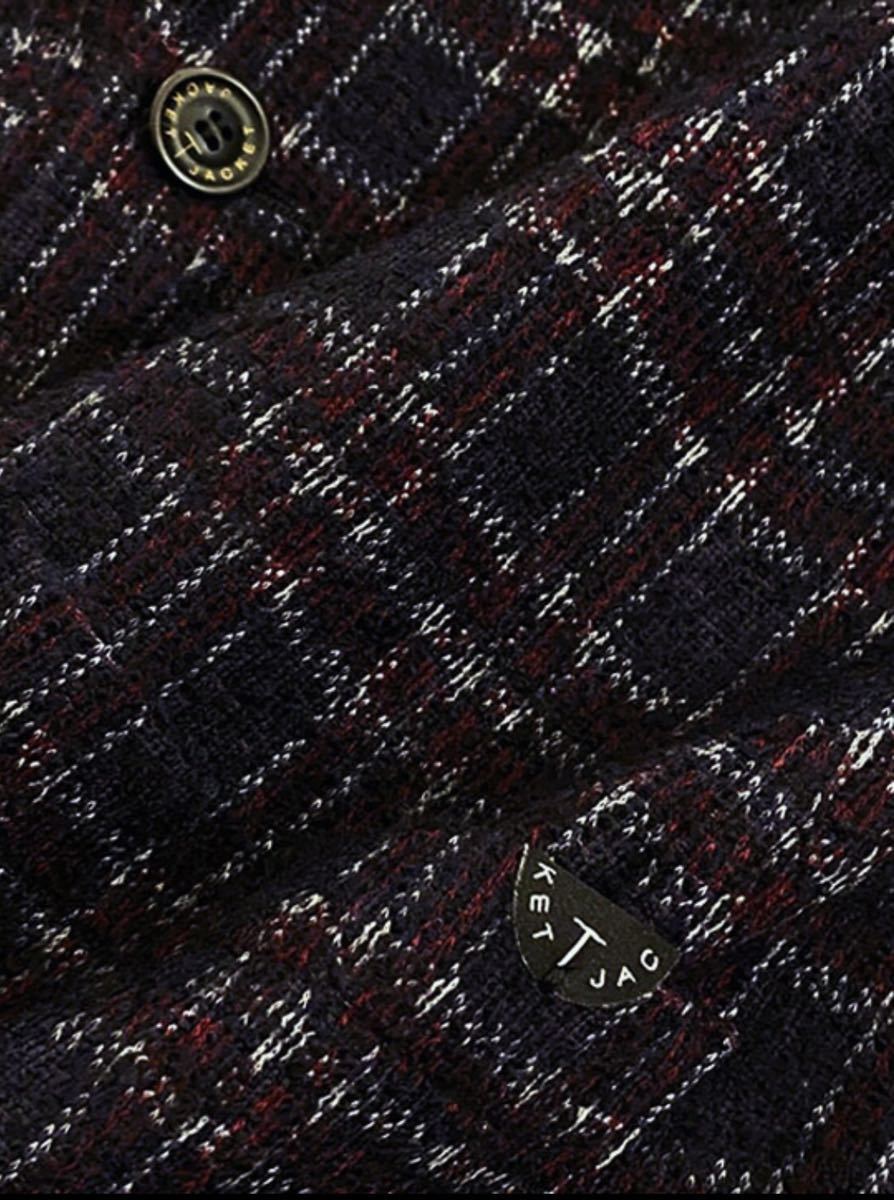 ティージャケット T-JACKET テーラード コートの通販 定価7万 定価75,900円(税込)T-JACKET T-jacket t－jacket シックな色合いと軽やかな着心地が ティージャケットT-JACKET - チェック チェック柄テーラードジャケット ダウンジャケット TMT メルカリ