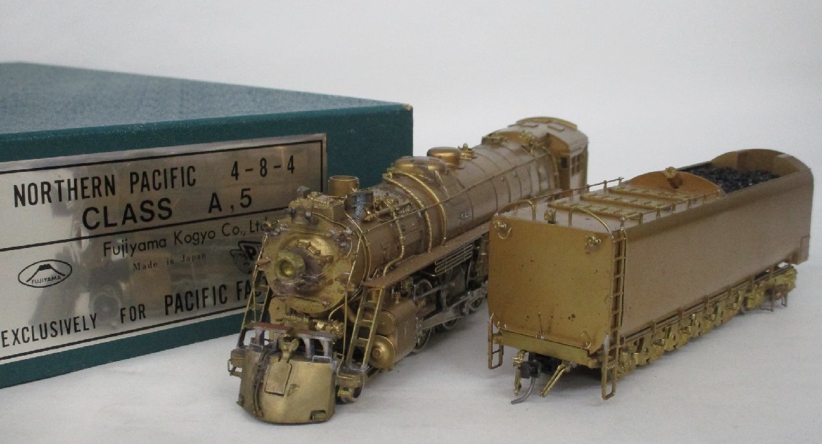 Fujiyama HO Northern Pacific PFM Brass Class NP 4-8-4 Kogyo A-5 2-6-