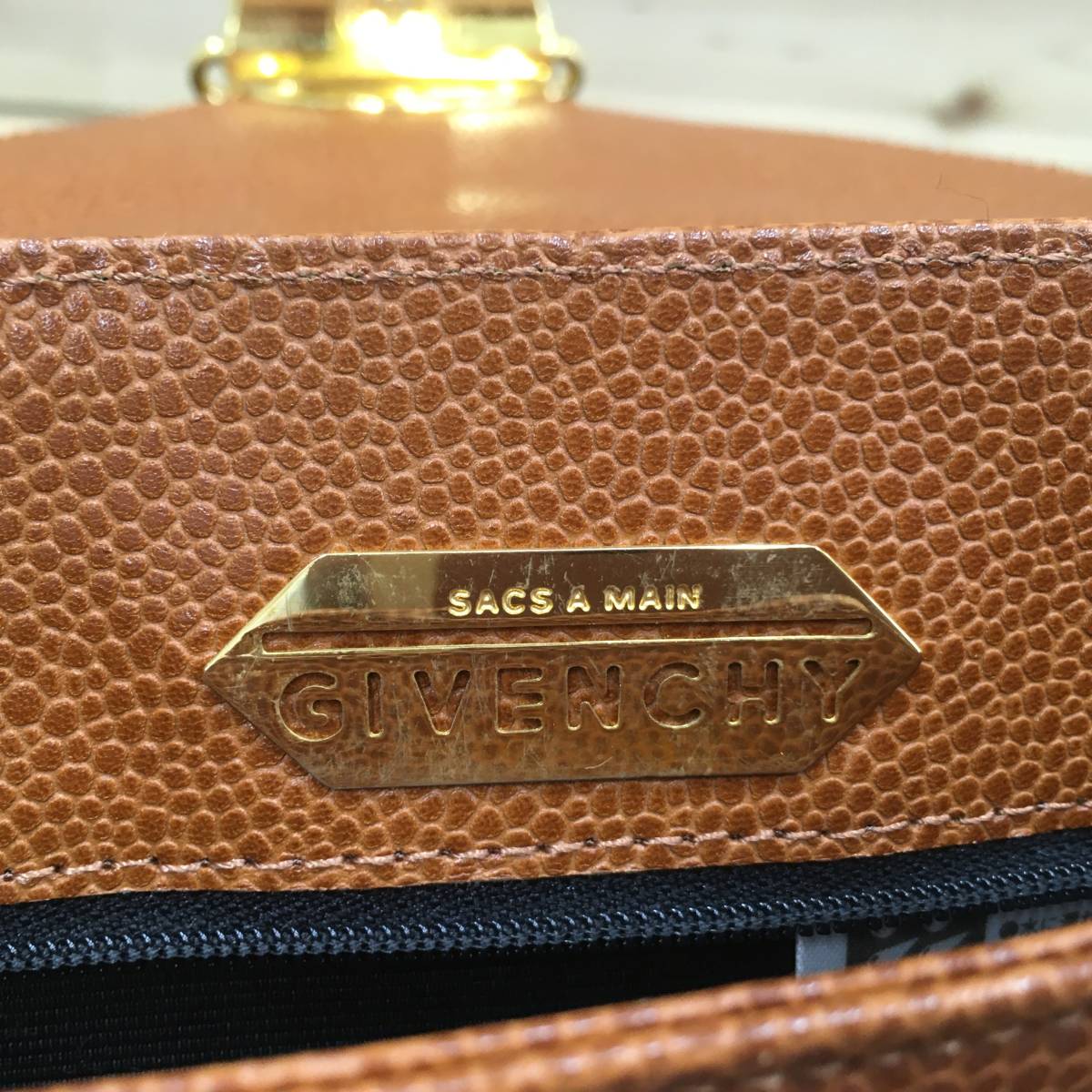 1000円スタート】GIVENCHY ジバンシイ ショルダーバッグ ゴールド金具