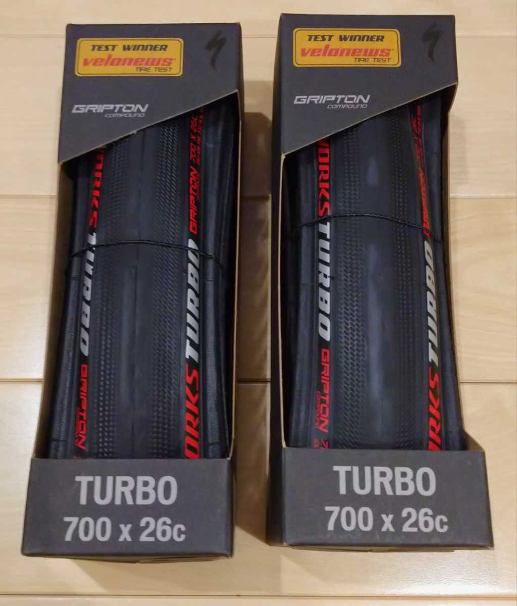 s-works Turbo 700 x 26c タイヤ 2本セット 新品・未使用・即決】 S-WORKS TURBO 700 x 26c SPECIALIZED