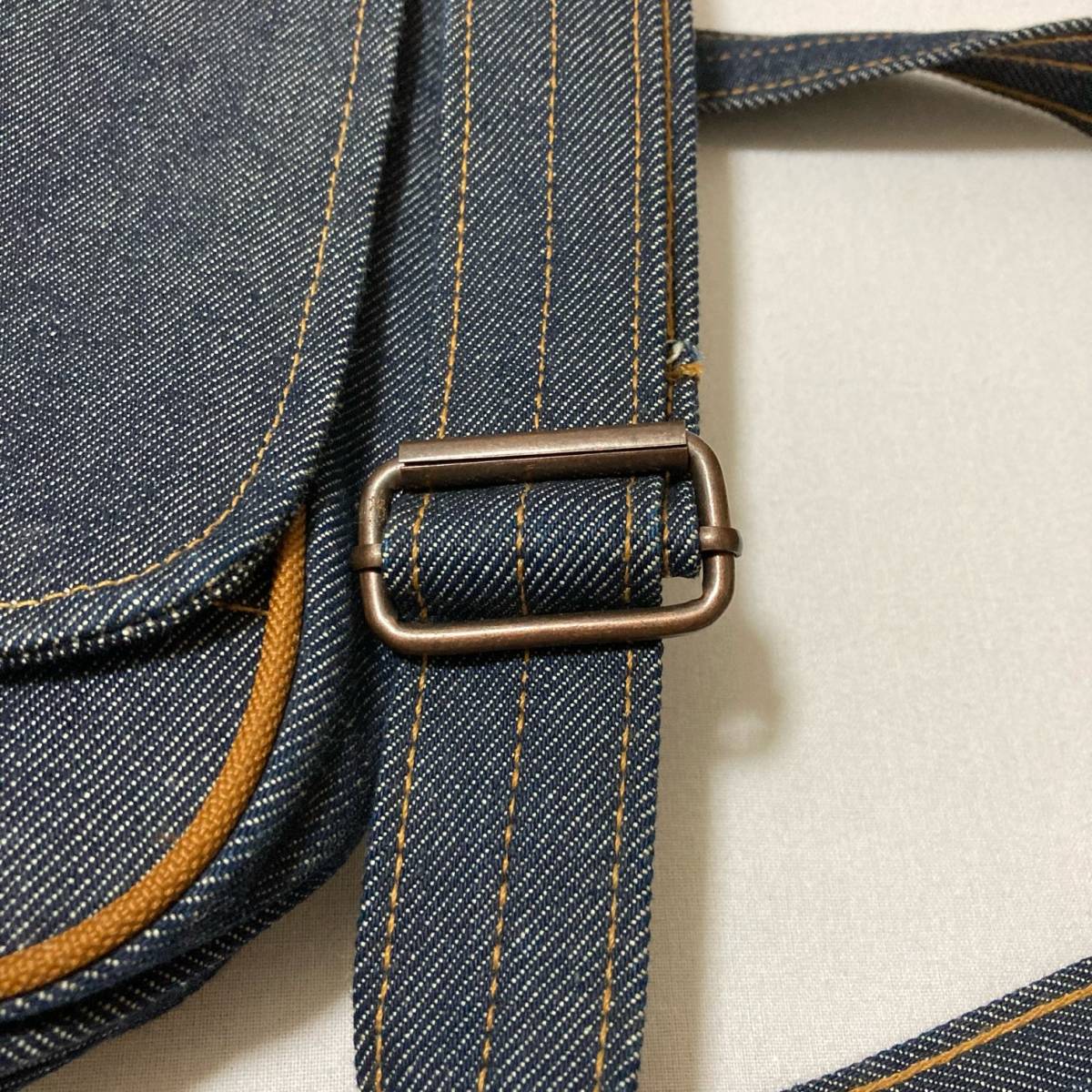 極美品] Levis × YAK PAK デニム ショルダー バッグ 赤タブ デッド 