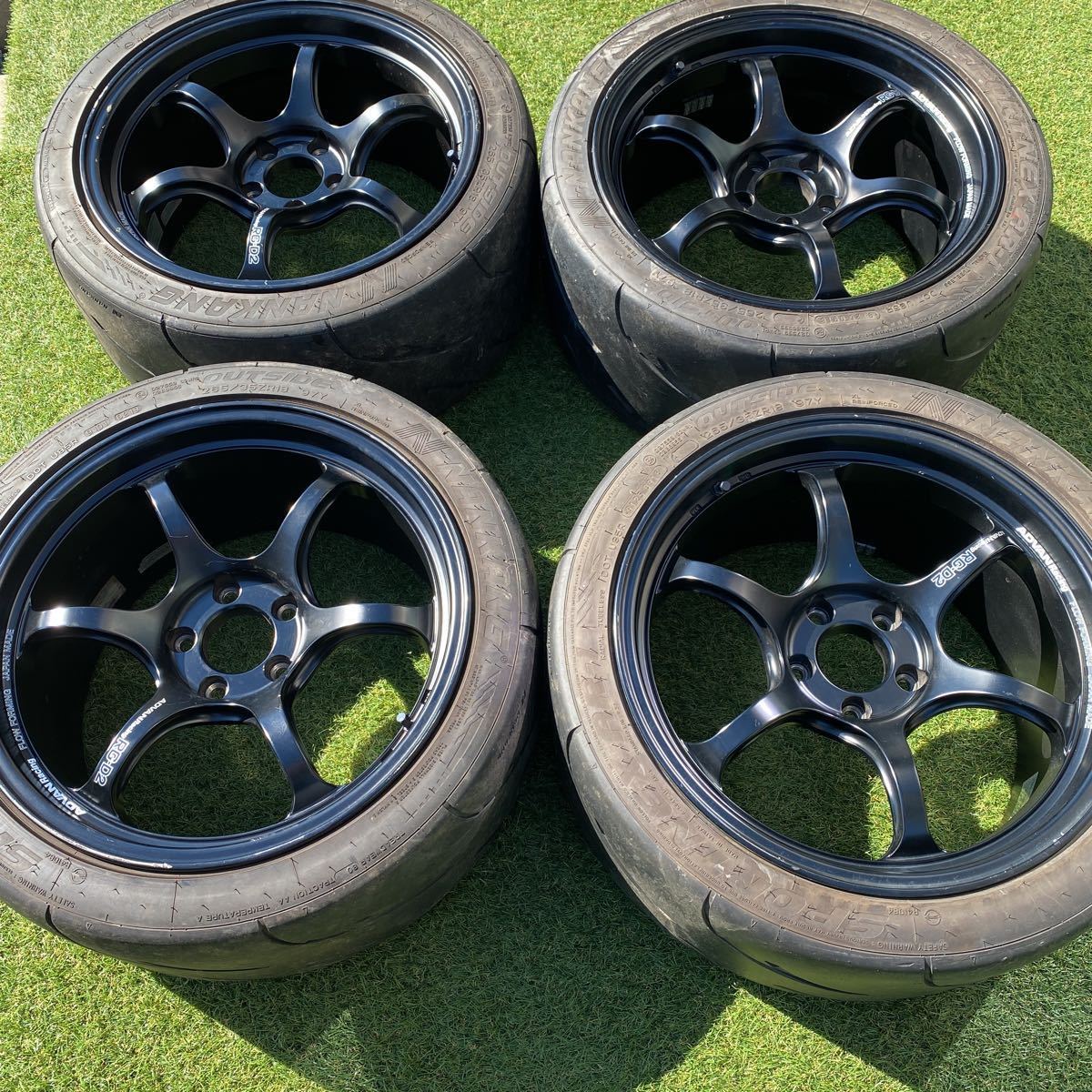 定番，爆買い ADVAN Racing RG-D2 4本セット(5穴)｜売買されたオークション情報、yahooの商品情報をアーカイブ公開 - オークファン 5穴
