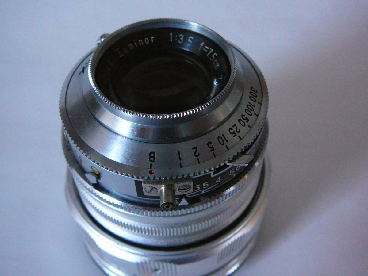 オールドレンズ ミネシックス ズミノール ズノー 75mm F3.5 希少 NEX-E
