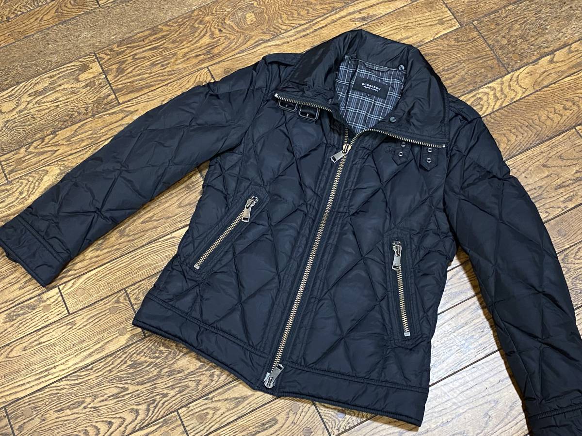 A2143 バーバリー ブラックレーベル BURBERRY◇キルティング ダウン 