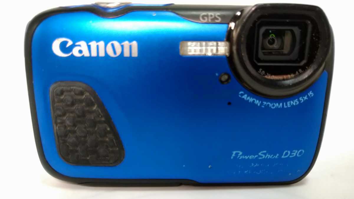 パワーショット PowerShot Canon キャノン D30 防水 デジタルカメラ