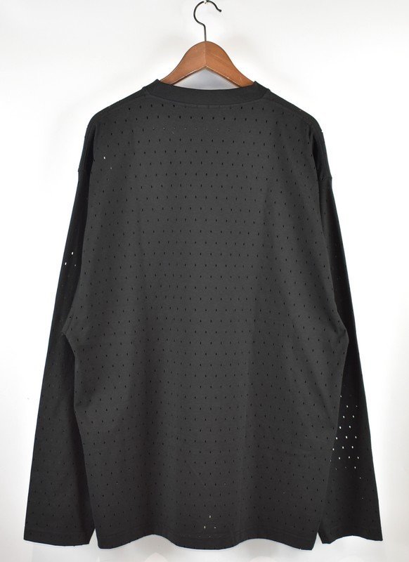 BALENCIAGA/バレンシアガ 22AW メッシュコットンオーバーサイズTシャツ 