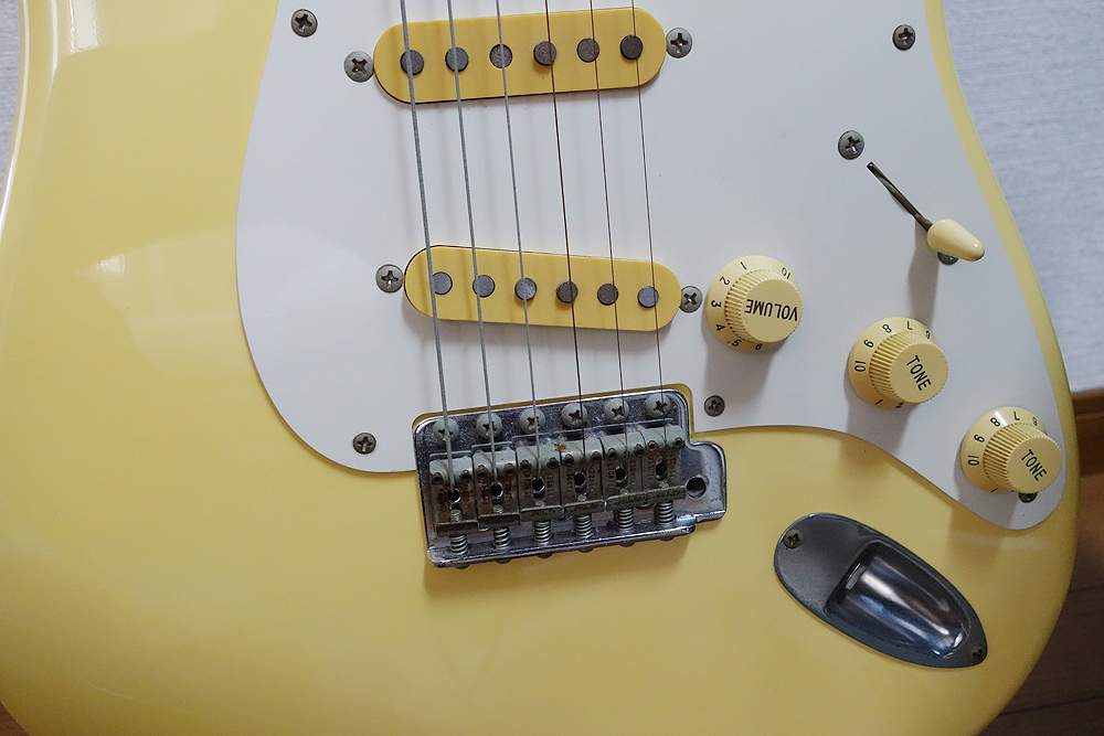 Fender Japan Stratocaster ストラトキャスター USAクリームカラー 
