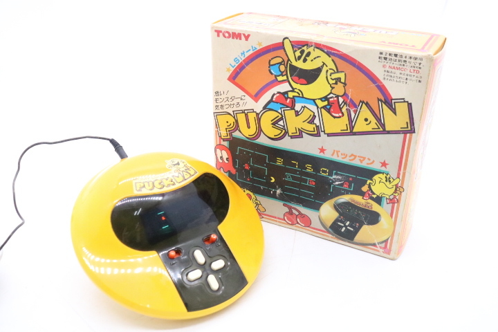  ト石 稼働品 当時物 昭和レトロゲーム PUCKMAN パックマン TOMY トミー LSIゲーム 80's 箱 ACアダプター付き EAZ01EWH8B(ゲームウォッチ)｜売買されたオークション情報、yahooの商品情報をアーカイ ゲームウォッチ