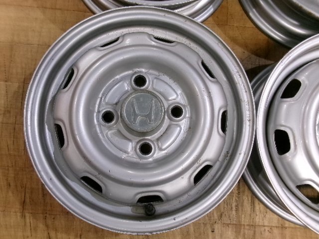 ホンダ 純正 スチールホイール 4本 4H-100 12インチ 3.5J 軽トラ 軽 