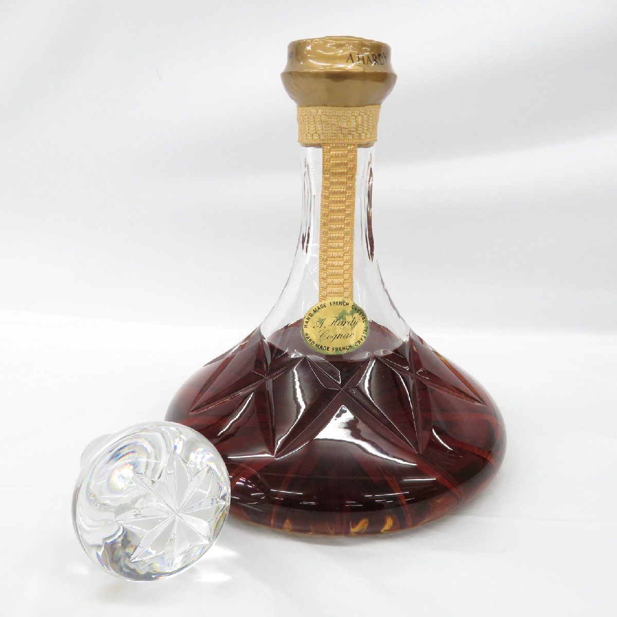未開栓】A.HARDY ハーディ クリスタルデキャンタ ブランデー 750ml 40 