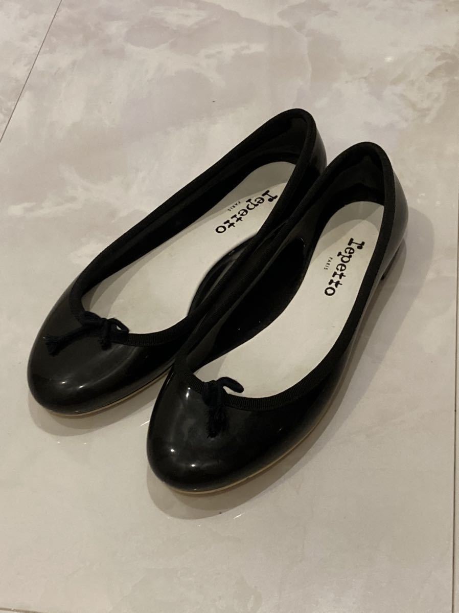 repetto/レペット レインシューズ ブラック 40 バレエシューズ repetto