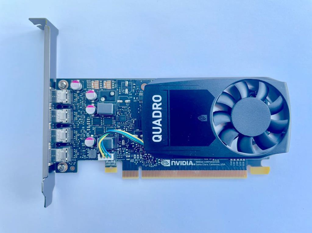 Nvidia Quadro P1000 動作確認済み Nvidia Quadro P1000 動作確認済み