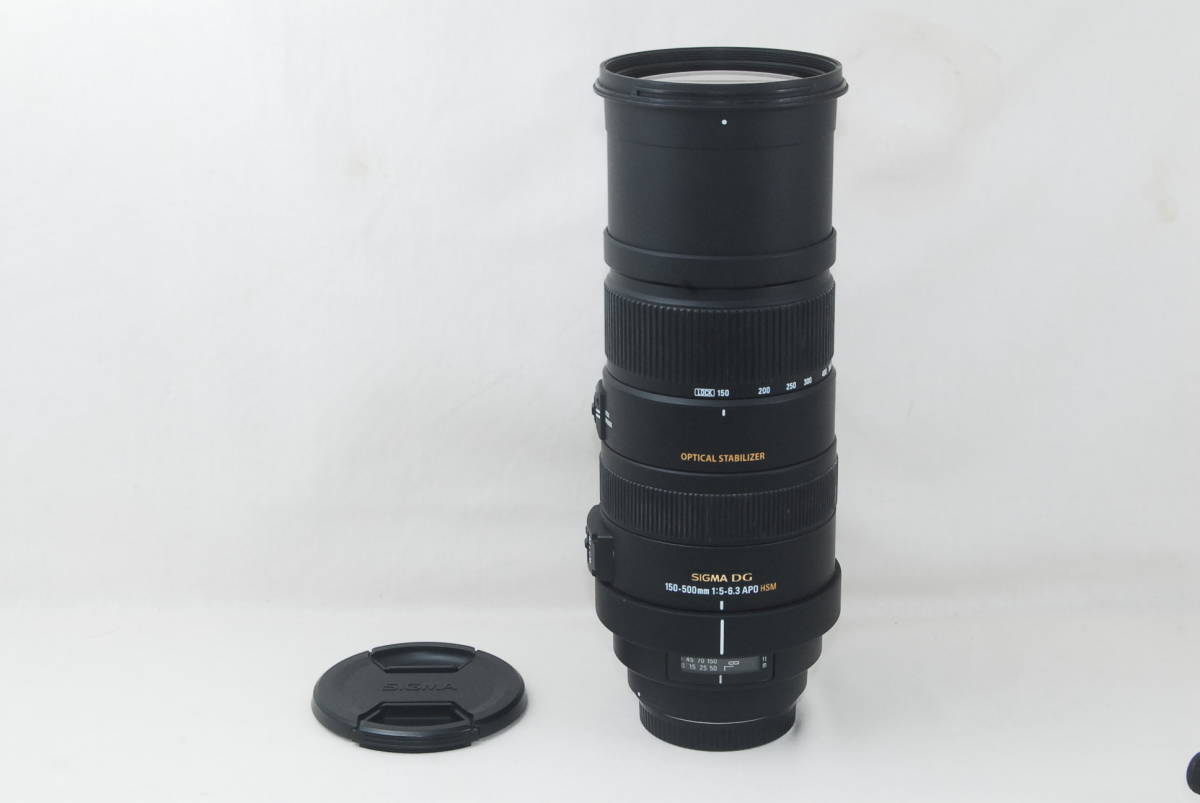 ☆実用良品☆SIGMA シグマ APO 150-500mm F5-6.3 DG OS HSM Canon キャノン