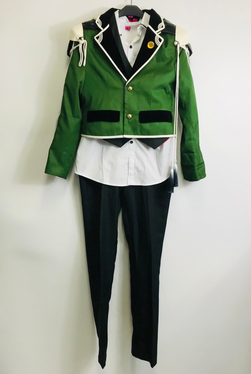 コスプレ衣装 刀剣乱舞 とうらぶ 戦闘服 豊前江風 女性Mサイズ ズボンL 