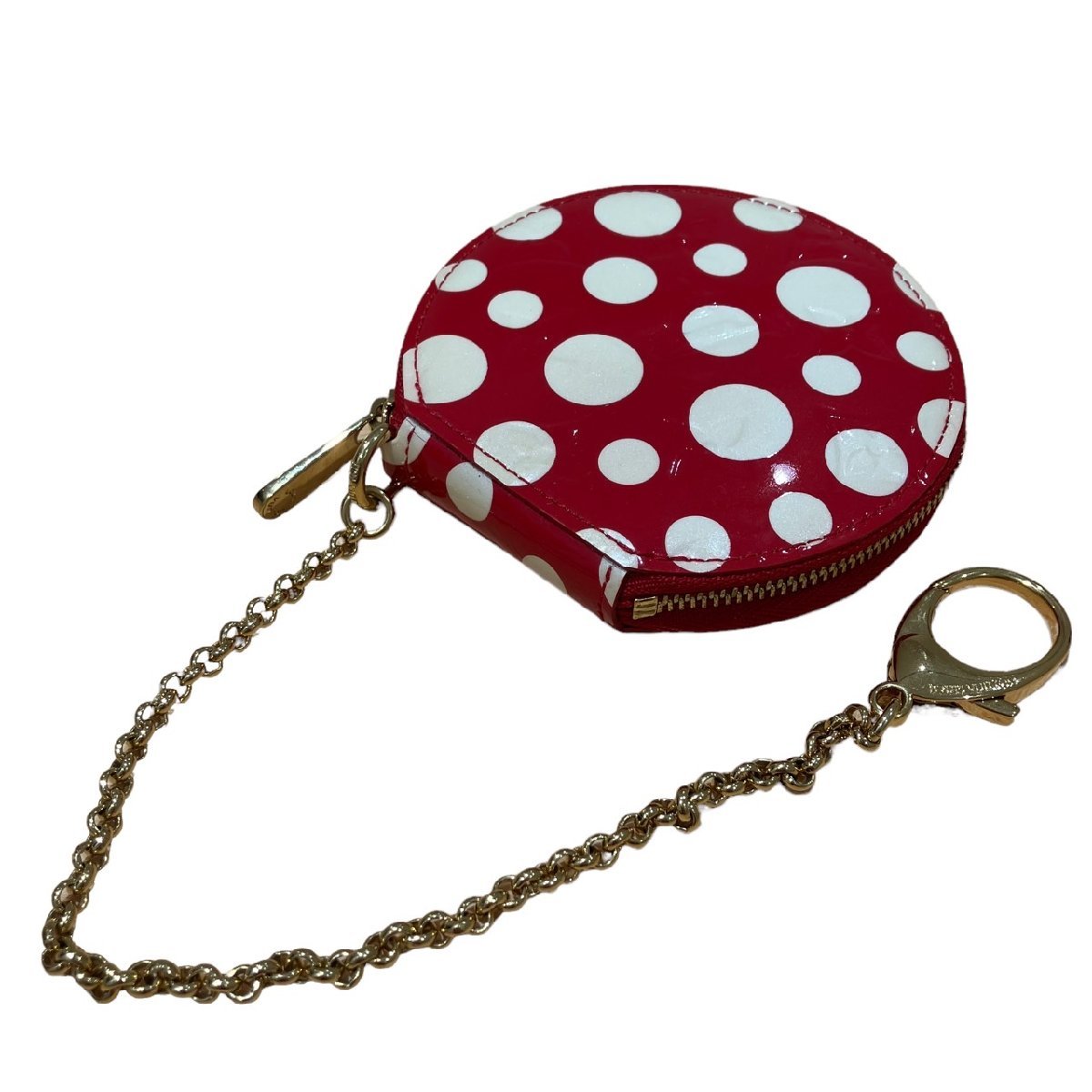 ルイヴィトン ロックイット ドット LOUIS VUITTON ヴェルニ 美品 MM