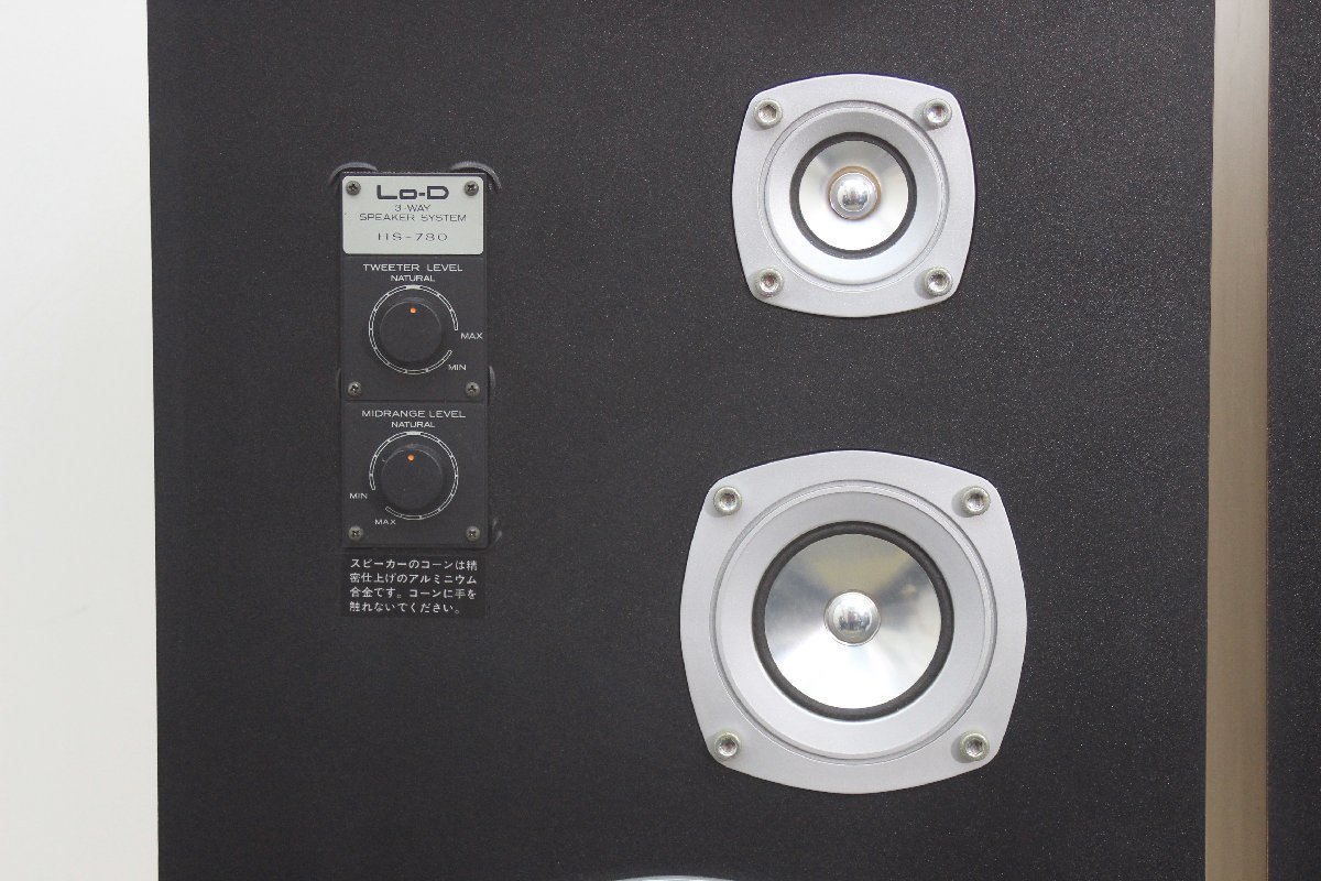 Lo-D - Yahoo!オークション 3Wayスピーカーシステム [HS-780 日立