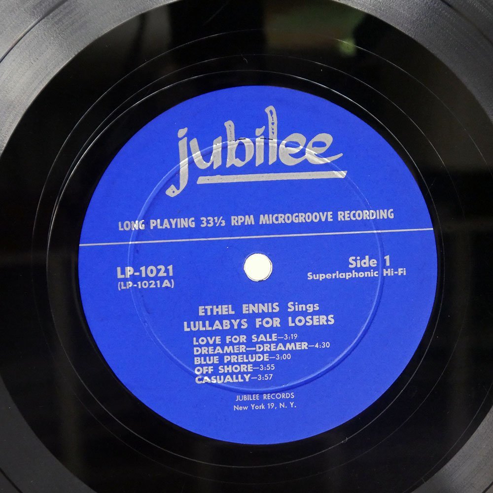 新作登場，格安 米 盤のみ 青銀DG ETHEL ENNIS/LULLABIES FOR LOSERS/JUBILEE LP-1021(ジャズ一般)｜売買されたオークション情報、yahooの商品情報をアーカイブ公開 - オークファン ジャズ一般