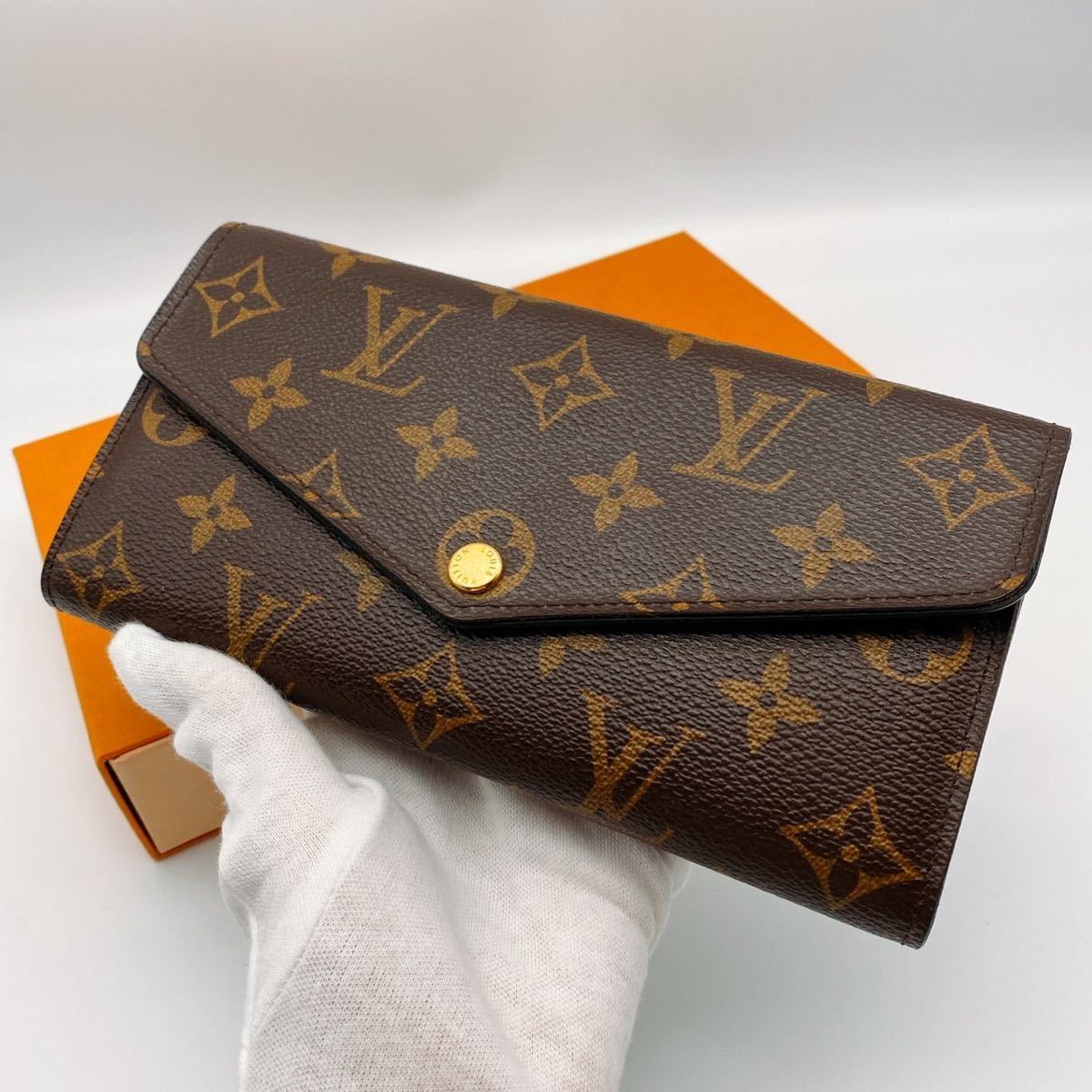 ルイヴィトン 長財布 二つ折り メンズ レディース ポルトフォイユ サラ  