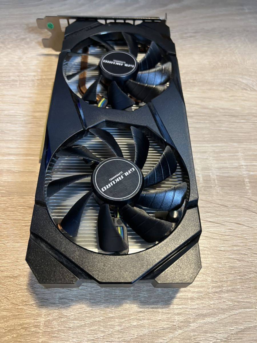 玄人志向 NVIDIA GeForce GTX 1660 搭載 グラフィックボード 6GB