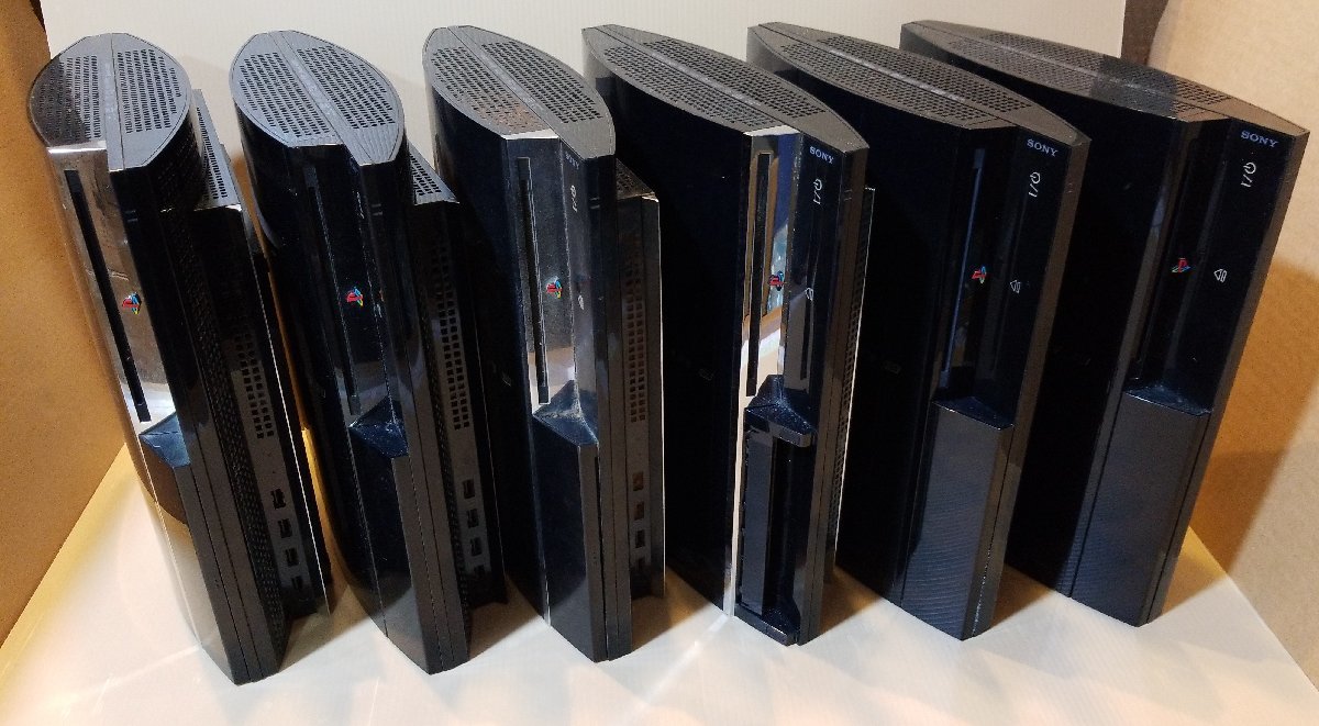 ♪ジャンク PS3 本体 6台 セット CECH A00 B00 厚型 初期PS3 まとめ