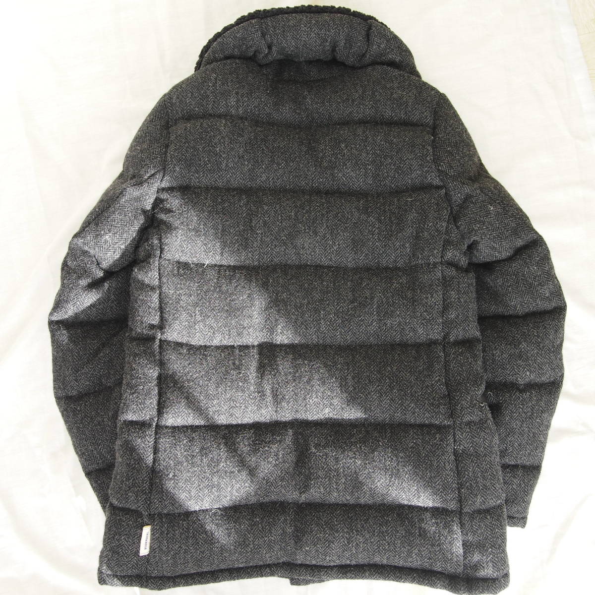 StormSeal ダウン　size36 グレー STORMSEAL ストームシール ツイード ダウンジャケット 36(S) グレー