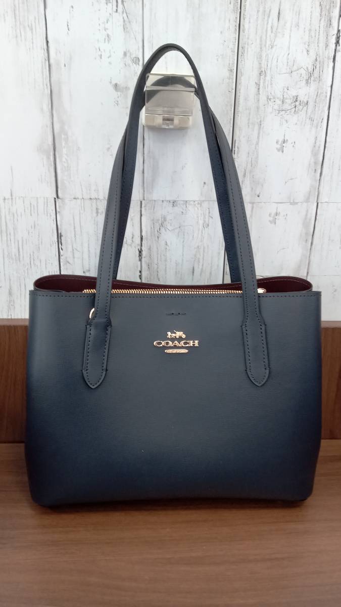 美品 付属品欠品 COACH コーチ 73277 ネイビー バッグ ショルダー欠品