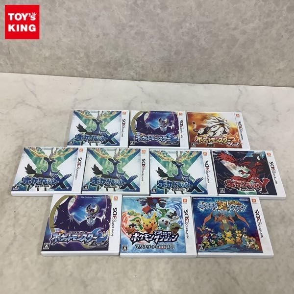 1円〜 ニンテンドー3DS ソフト ポケットモンスターX ポケモン超不思議