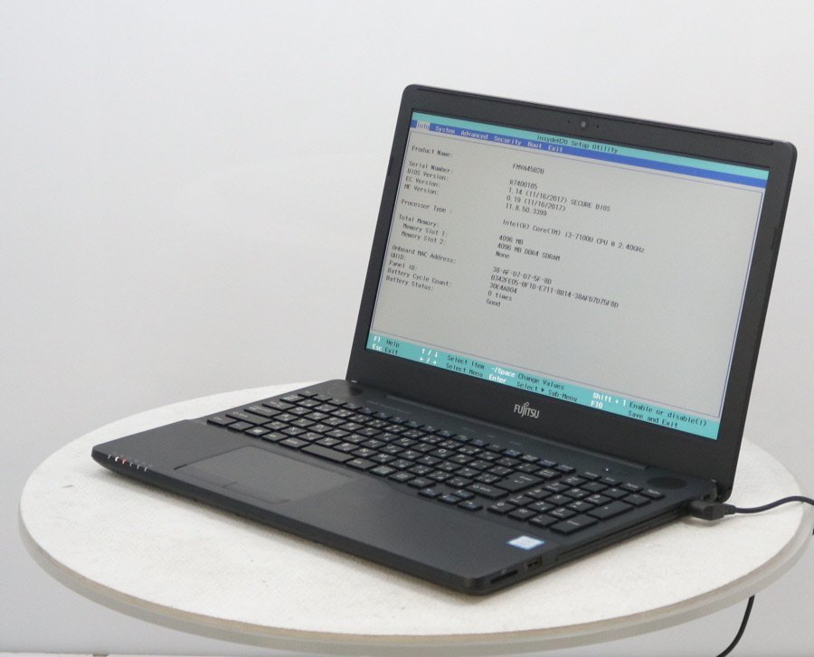 FMVA45B2B AH45⁄B2 シャイニーブラック [LIFEBOOK : シャイニー