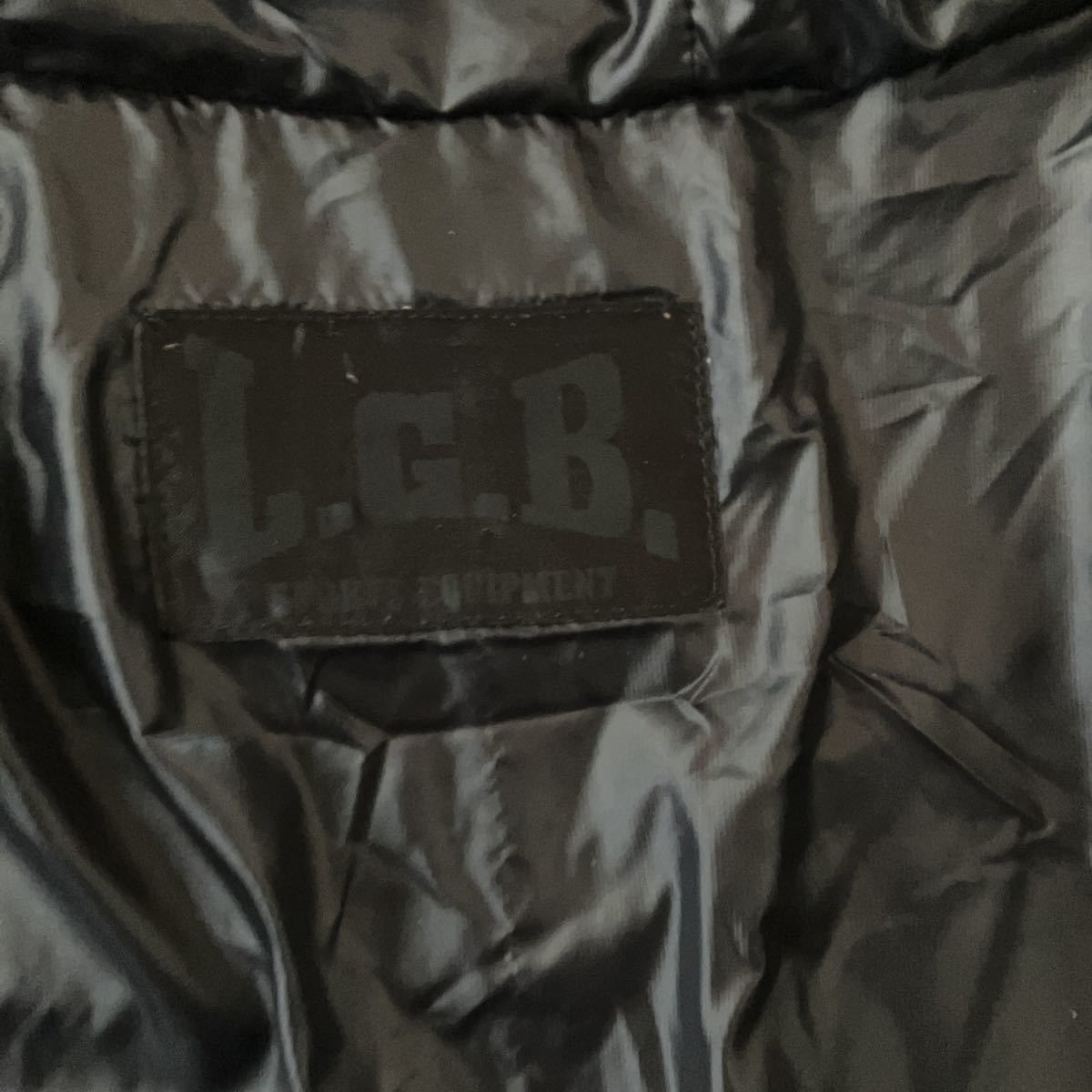 ルグランブルー LGB レザーファー付きダウンジャケットの入札 ルグランブルー LGB レザーファー付きダウンジャケットの入札