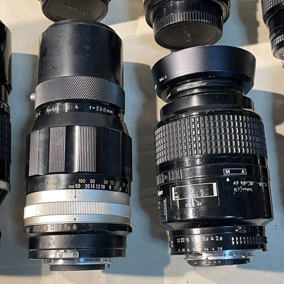 Nikon レンズセット 50 105 35-70 35-135 180 200 300 テレコン NIKKOR