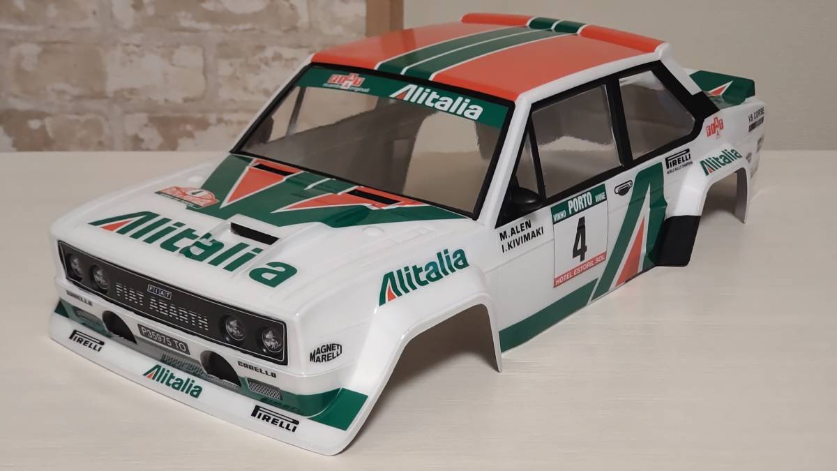 FIAT アバルト ラリー フィアット131 OLIO 1⁄10RC タミヤ RALLY 0 1⁄10
