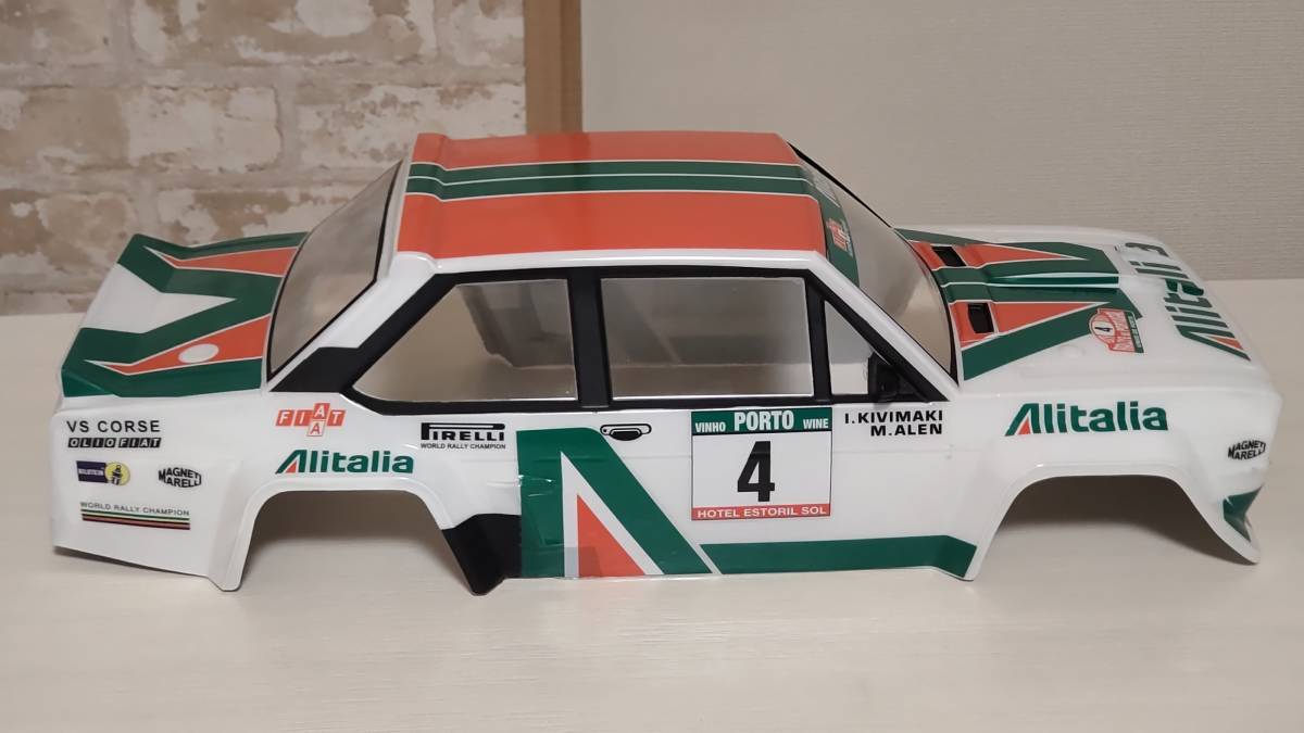 FIAT アバルト ラリー フィアット131 OLIO 1⁄10RC タミヤ RALLY 0 1⁄10